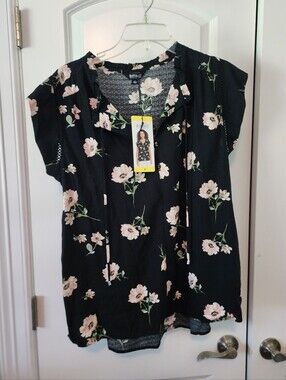 Buffalo David Bitton Floral Blouse
